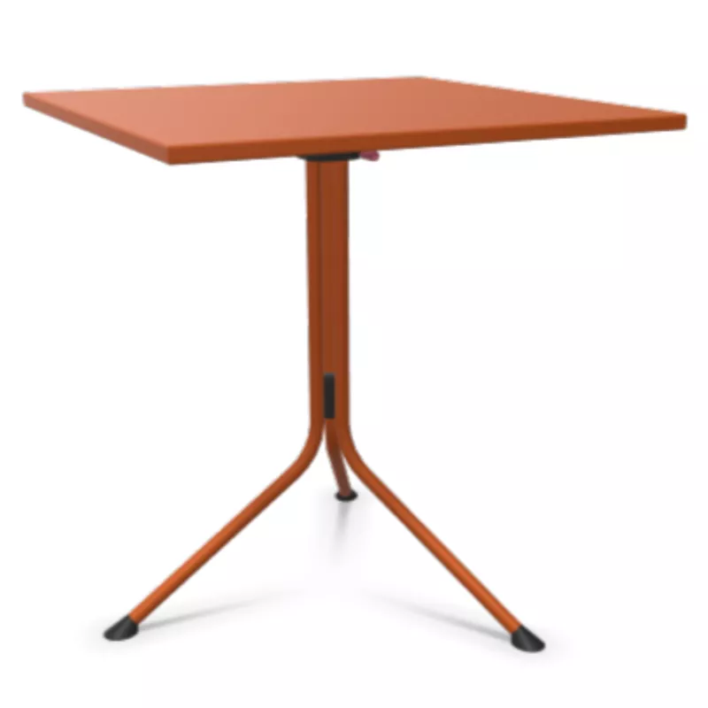 DOLCE│Table carrée à plateau basculant verrouillable H74 cm│Coloris à choix