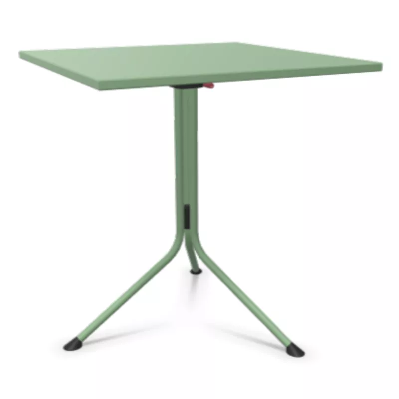 DOLCE│Table carrée à plateau basculant verrouillable H74 cm│Coloris à choix