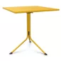 DOLCE│Table carrée à plateau basculant verrouillable H74 cm│Coloris à choix