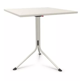 DOLCE│Table carrée à plateau basculant verrouillable H74 cm│Coloris à choix