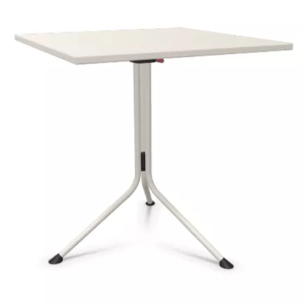 DOLCE│Table carrée à plateau basculant verrouillable H74 cm│Coloris à choix