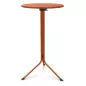 DOLCE│Table haute ronde à plateau basculant verrouillable H111 cm│Coloris à choix