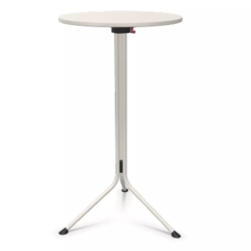 DOLCE│Table haute ronde à plateau basculant verrouillable H111 cm│Coloris à choix
