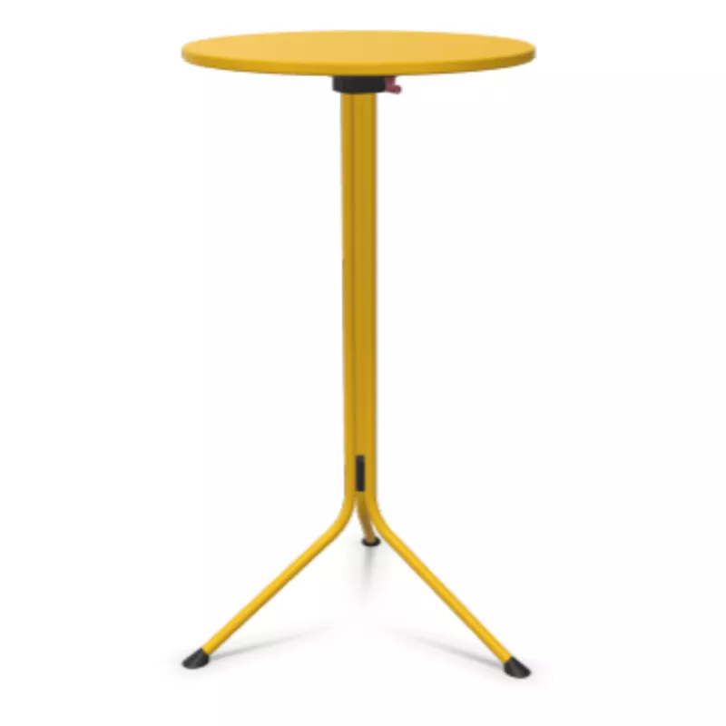 DOLCE│Table haute ronde à plateau basculant verrouillable H111 cm│Coloris à choix DOLCE│Table haute ronde à plateau basculant verrouillable H111 cm│Coloris à choix