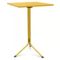 DOLCE│Table haute pliante - plateau carré H111 cm│Coloris à choix