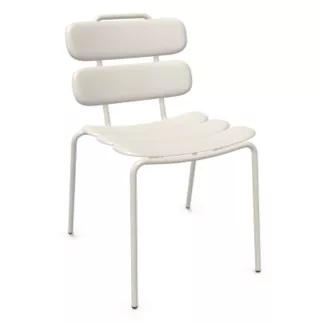 DOLCE│Chaise monochrome sans accoudoirs│Coloris à choix