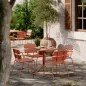DOLCE│Chaise monochrome avec accoudoirs│Coloris à choix