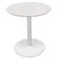 CHILL│Table ronde - plateau en matériaux recyclés H71,7 cm │Coloris à choix
