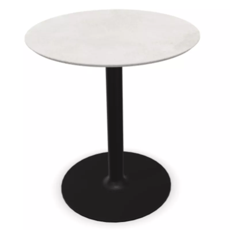 CHILL│Table ronde - plateau en matériaux recyclés H71,7 cm │Coloris à choix