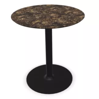 CHILL│Table ronde - plateau en matériaux recyclés H71,7 cm │Coloris à choix