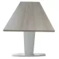 ACAOL│Bureau droit L160 x p70 cm│Acacia/Blanc