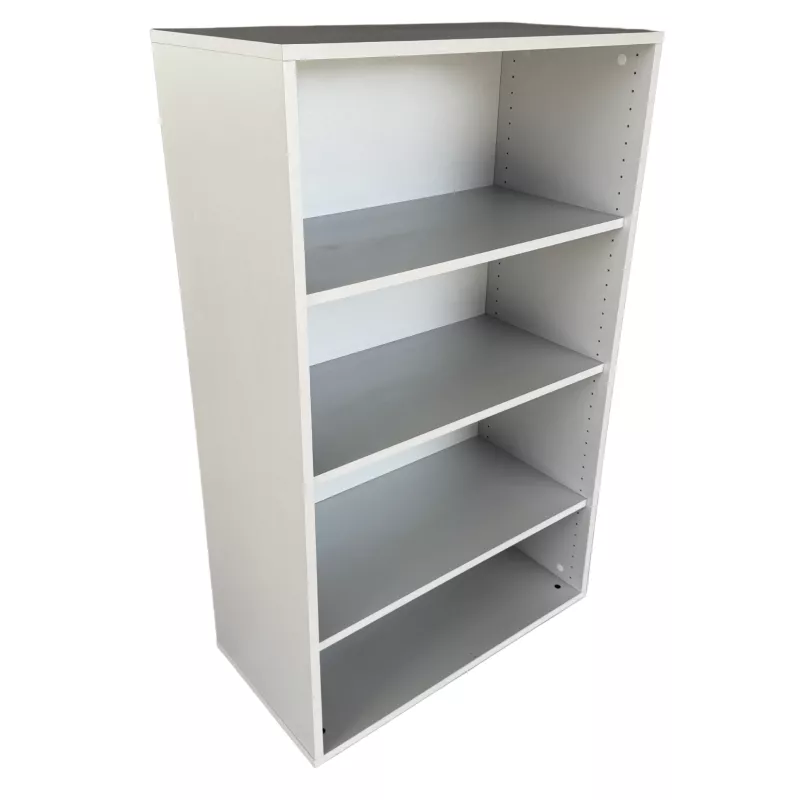 SANMA│Armoire ouverte H134 cm - 4 hauteurs│Gris clair SANMA│Armoire ouverte H134 cm - 4 hauteurs│Gris clair