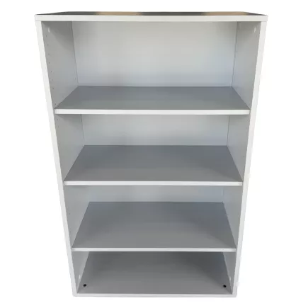 SANMA│Armoire ouverte H134 cm - 4 hauteurs│Gris clair