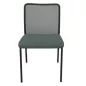 ARIA│Chaise de collectivité sans accoudoirs - dossier résille│Coloris à choix