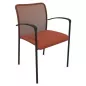 ARIA│Chaise de collectivité avec accoudoirs - dossier résille│Coloris à choix ARIA│Chaise de collectivité avec accoudoirs - dossier résille│Coloris à choix
