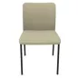 ARIA│Chaise de collectivité sans accoudoirs - dossier tapissé│Coloris à choix