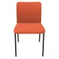 ARIA│Chaise de collectivité sans accoudoirs - dossier tapissé│Coloris à choix