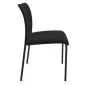 ARIA│Chaise de collectivité sans accoudoirs - dossier tapissé│Coloris à choix