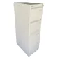 BISLEY│Classeur à dossiers suspendus H132cm - 4 tiroirs│Gris clair