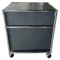 USM HALLER│Caisson sous bureau 64│Gris anthracite/acier chromé