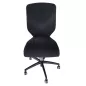 WILKHALN IN 184│Fauteuil de travail sans accoudoirs│Noir
