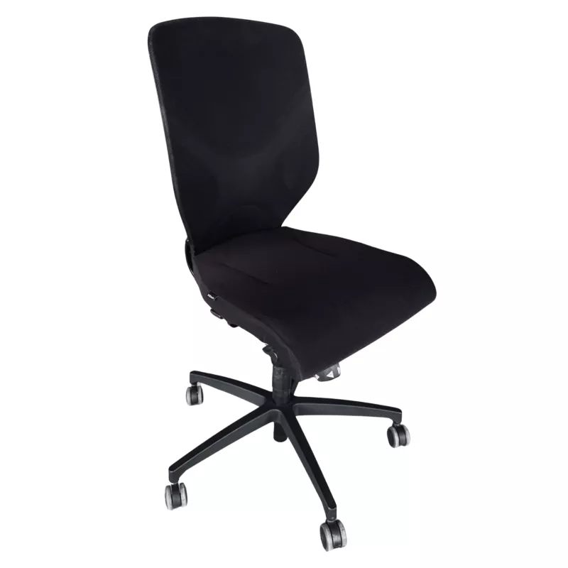 WILKHALN IN 184│Fauteuil de travail sans accoudoirs│Noir