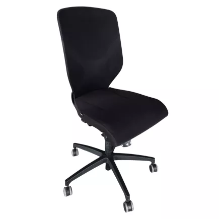 WILKHALN IN 184│Fauteuil de travail sans accoudoirs│Noir