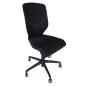 WILKHALN IN 184│Fauteuil de travail sans accoudoirs│Noir
