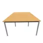 POLYVALENTE│Table trapèze - L120 à 140 cm│Coloris à choix