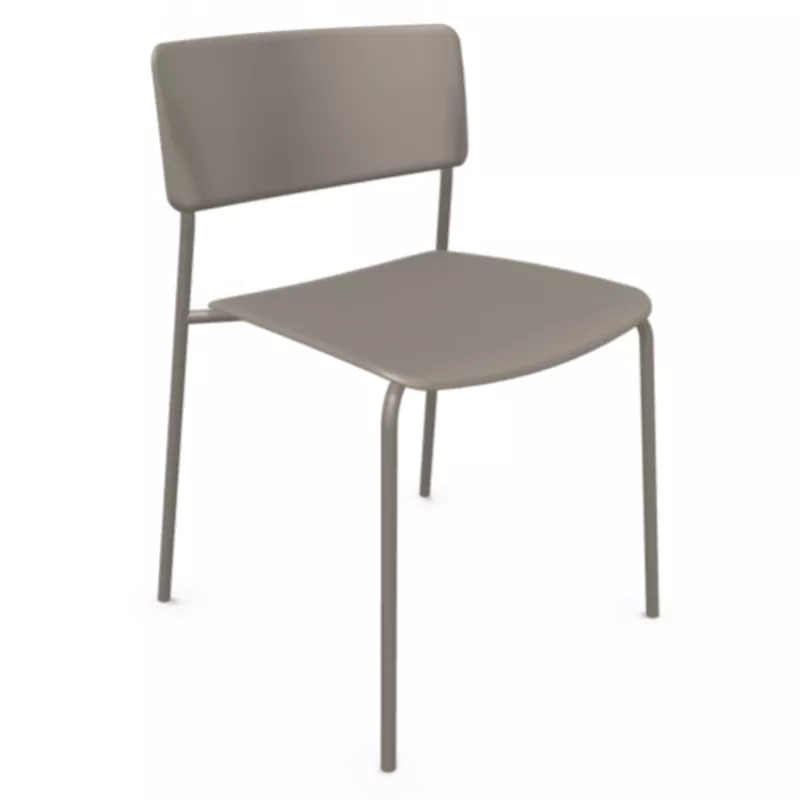 ESSENZA│Chaise polypropylène sans accoudoirs│Coloris à choix