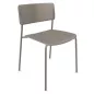 ESSENZA│Chaise polypropylène sans accoudoirs│Coloris à choix