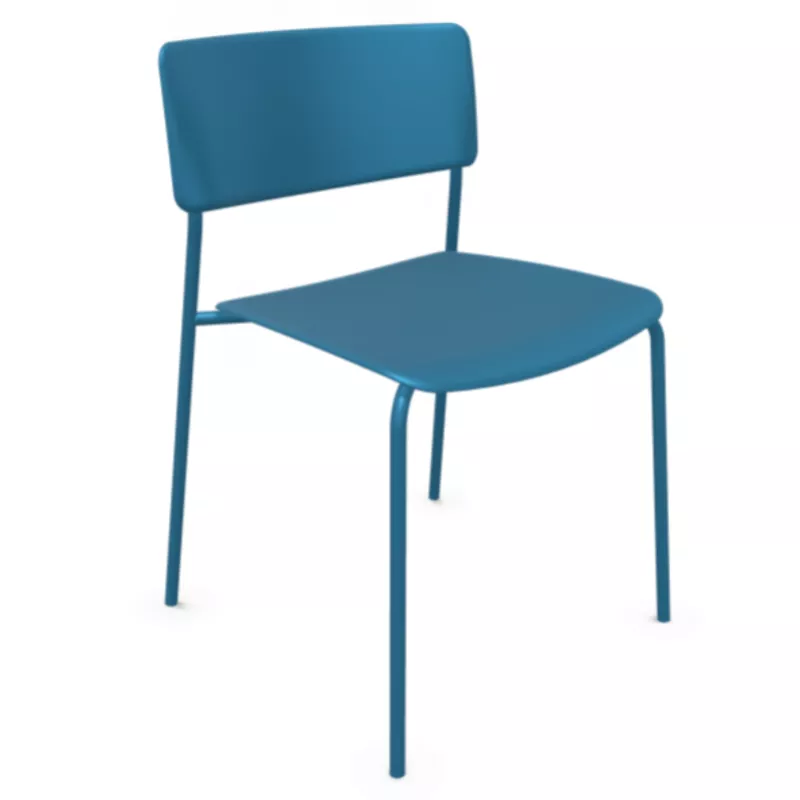 ESSENZA│Chaise polypropylène sans accoudoirs│Coloris à choix