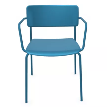 ESSENZA│Chaise polypropylène avec accoudoirs│Coloris à choix