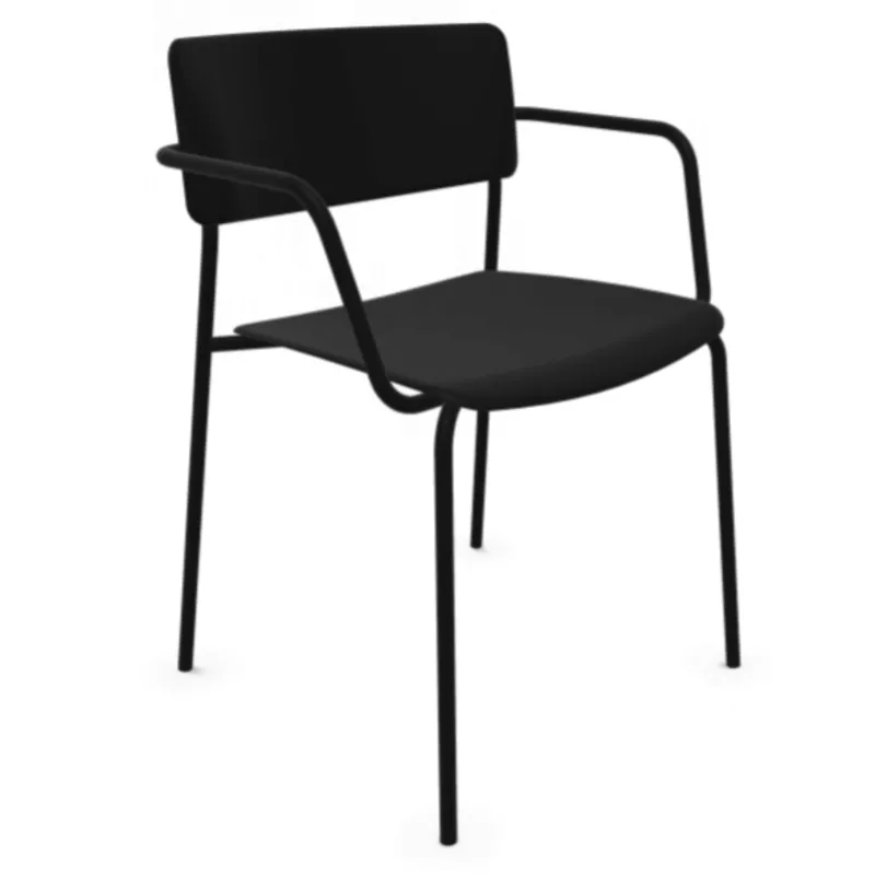 ESSENZA│Chaise polypropylène avec accoudoirs│Coloris à choix ESSENZA│Chaise polypropylène avec accoudoirs│Coloris à choix