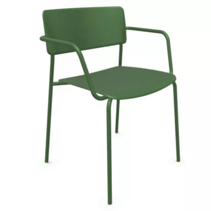 ESSENZA│Chaise polypropylène avec accoudoirs│Coloris à choix