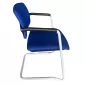 SESTA│Uni collection - siège d'accueil/visiteurs/conférence│Bleu / Gris clair