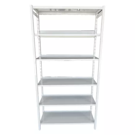 SANMA│Rayonnage - 6 tablettes - L102 x H202 cm│Gris