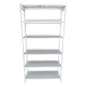 SANMA│Rayonnage - 6 tablettes - L102 x H202 cm│Gris