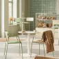 ESSENZA│Chaise polypropylène avec accoudoirs│Coloris à choix