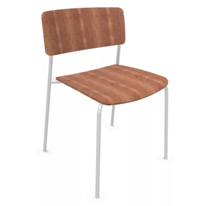 ESSENZA│Chaise en bois sans accoudoirs│Coloris à choix ESSENZA│Chaise en bois sans accoudoirs│Coloris à choix