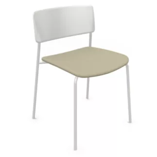 ESSENZA│Chaise tapissée sans accoudoirs│Coloris à choix
