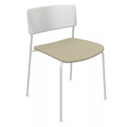 ESSENZA│Chaise tapissée sans accoudoirs│Coloris à choix