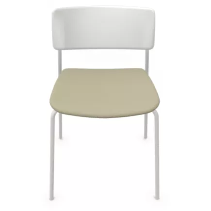 ESSENZA│Chaise tapissée sans accoudoirs│Coloris à choix