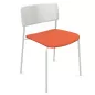 ESSENZA│Chaise tapissée sans accoudoirs│Coloris à choix ESSENZA│Chaise tapissée sans accoudoirs│Coloris à choix