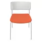 ESSENZA│Chaise tapissée sans accoudoirs│Coloris à choix ESSENZA│Chaise tapissée sans accoudoirs│Coloris à choix