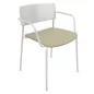 ESSENZA│Chaise tapissée avec accoudoirs│Coloris à choix ESSENZA│Chaise tapissée avec accoudoirs│Coloris à choix