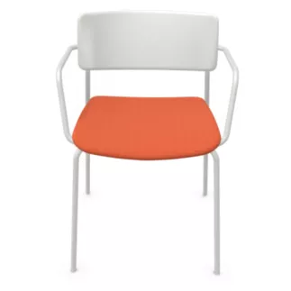 ESSENZA│Chaise tapissée avec accoudoirs│Coloris à choix