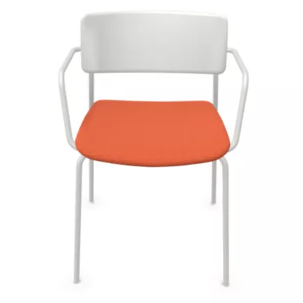 ESSENZA│Chaise tapissée avec accoudoirs│Coloris à choix