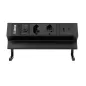 STEFFEN│ALU DESK NOIR