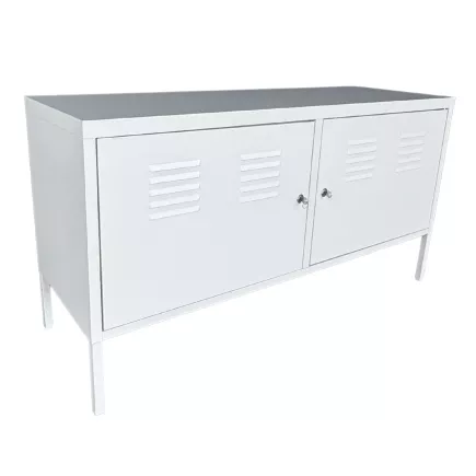 IKEA PS│Armoire│L 118 cm - 2 portes │Blanc cassé